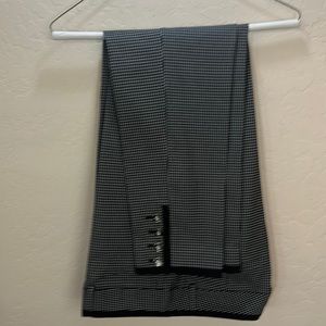 The Limited black & white slim exact stretch pants 10